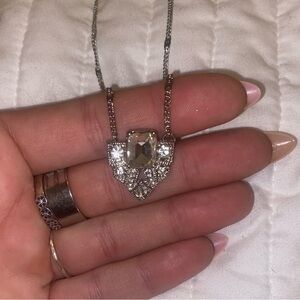 Elegant Silver Pendant Necklace